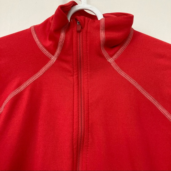 Nike Pro Dri Fit hot red Workout top - Picture 4 of 12